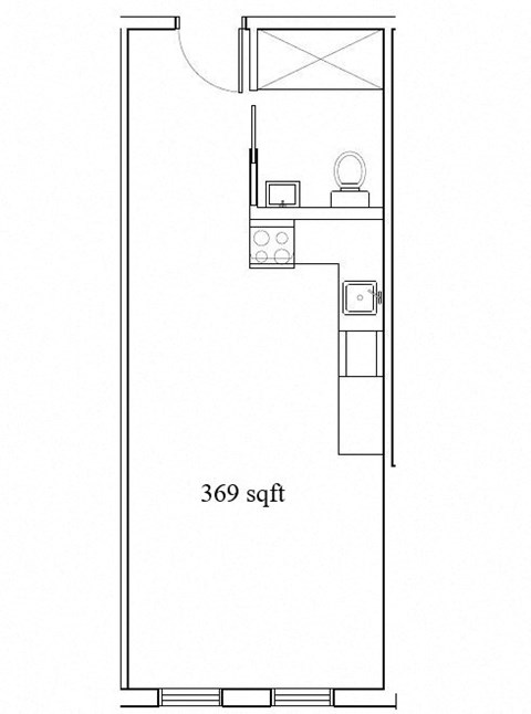 a floor plan of a small house